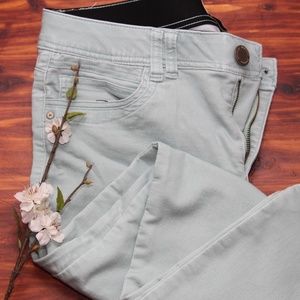 Light blue stretch jeans, size 14